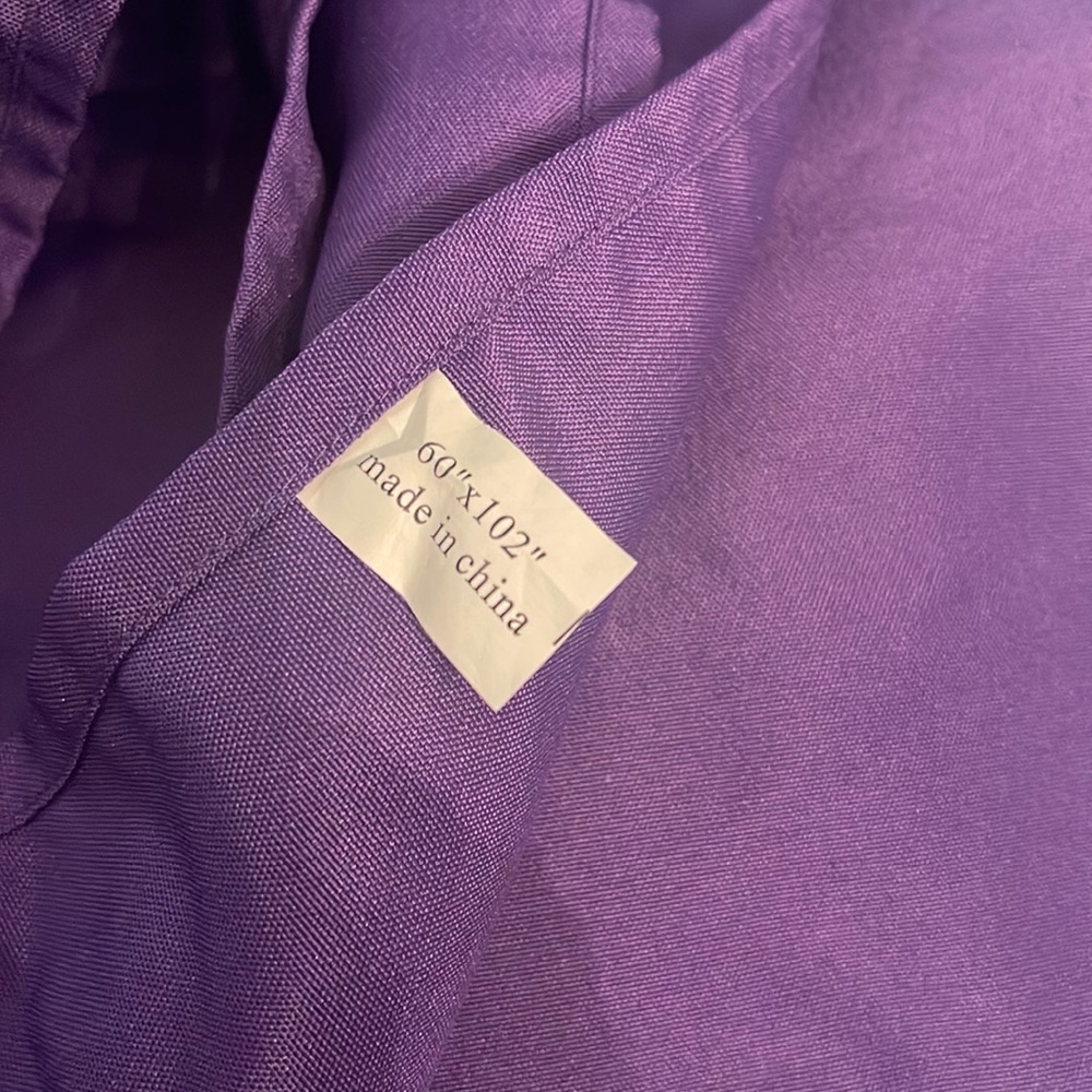 Rectangle Purple table cloths